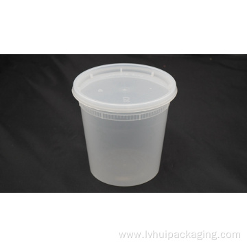 24oz PP Soup Bowls with Lids